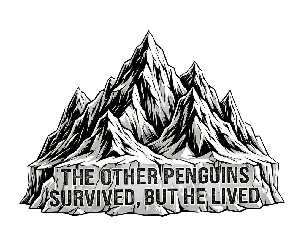 Erkek T-Shirt Nihilist Penguen Baskılı Bisiklet Yaka Kısa kol yazlık Tişört - Beyaz