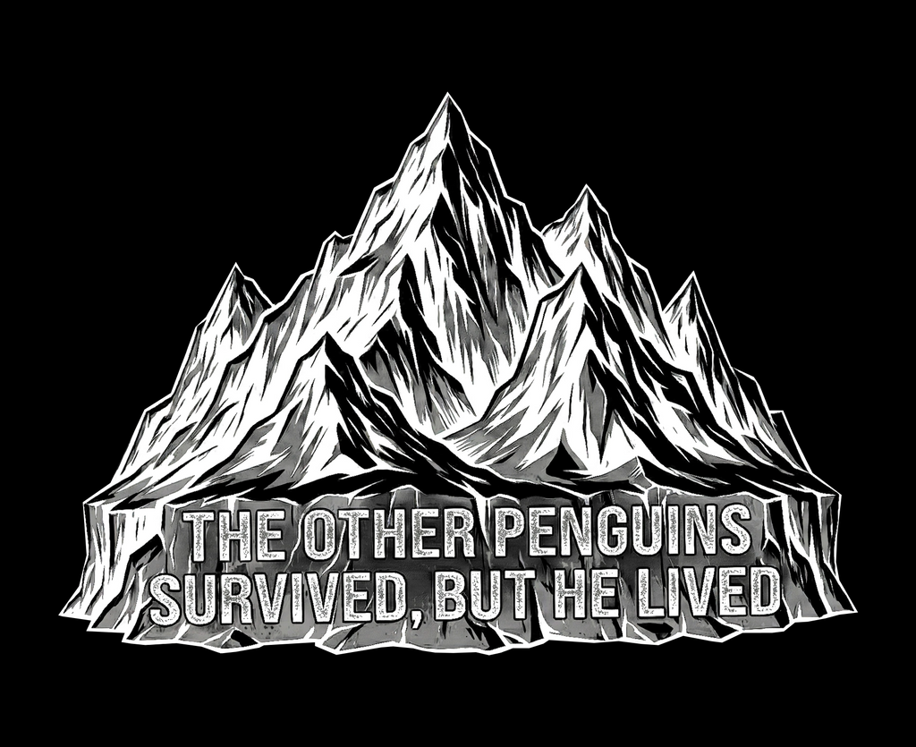 Kadın T-Shirt Penguen Baskılı Bisiklet Yaka Kısa kol yazlık Tişört - Siyah