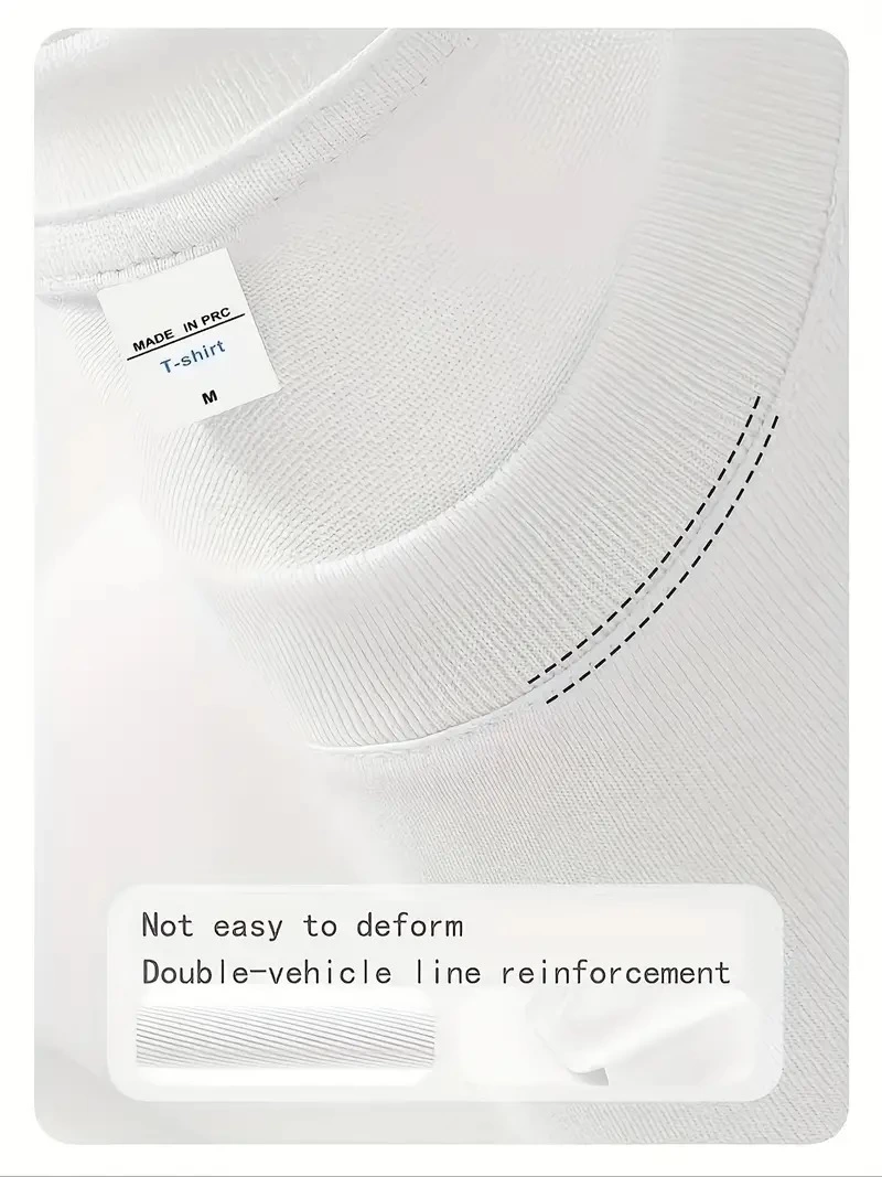 Kadın Kısa Kol Yazlık Tişört Bisiklet Yaka Baskılı Oversize T-Shirt - Beyaz