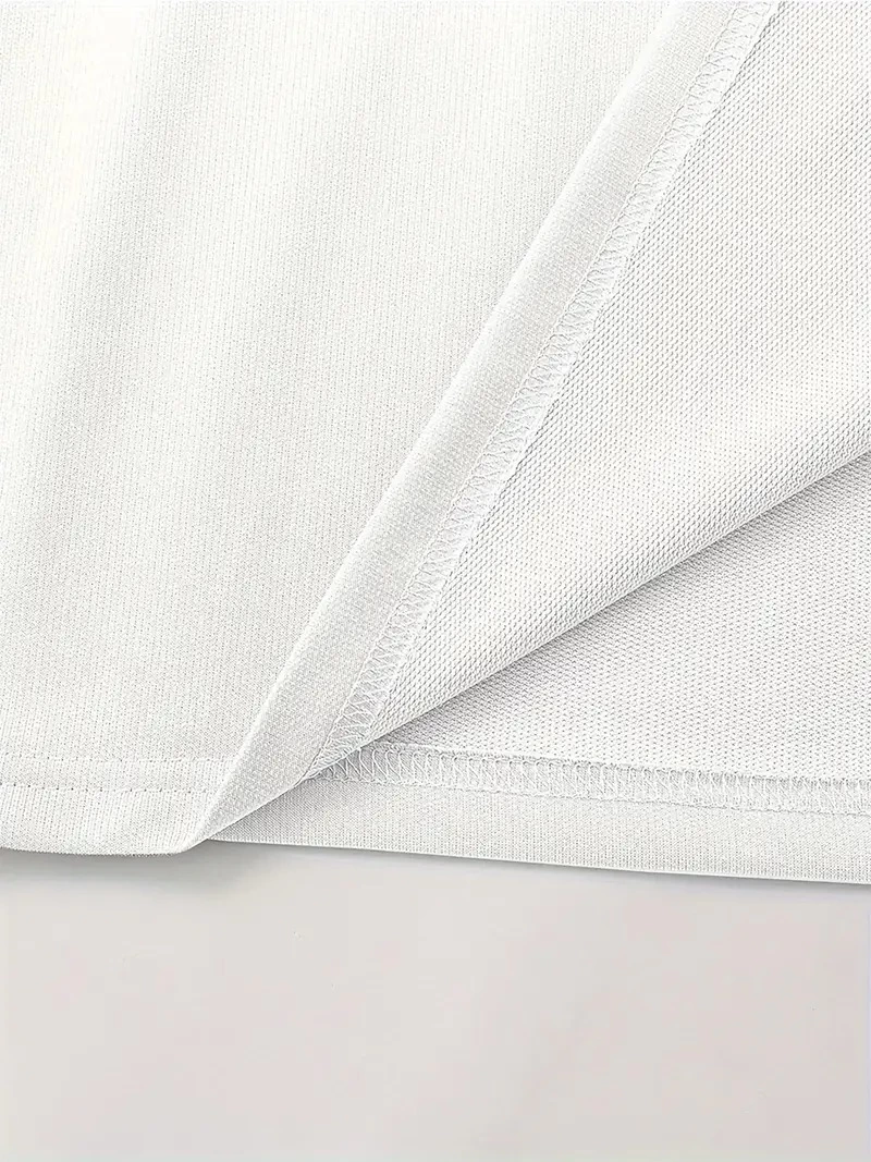 Erkek Baskılı T-Shirt Kısa Kol Bisiklet Yaka Regular Fit Yazlık Tişört - Beyaz