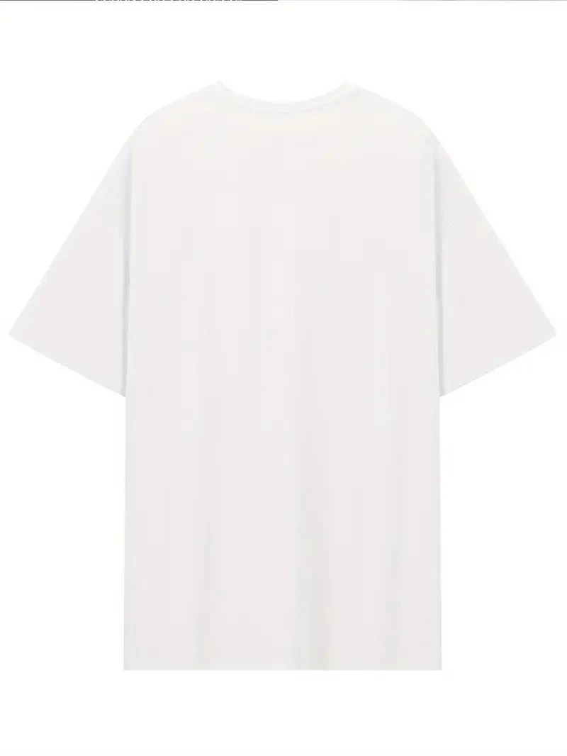 Kadın T-Shirt Kısa Kollu, "Umrumda Değil" Baskılı tişört - Beyaz