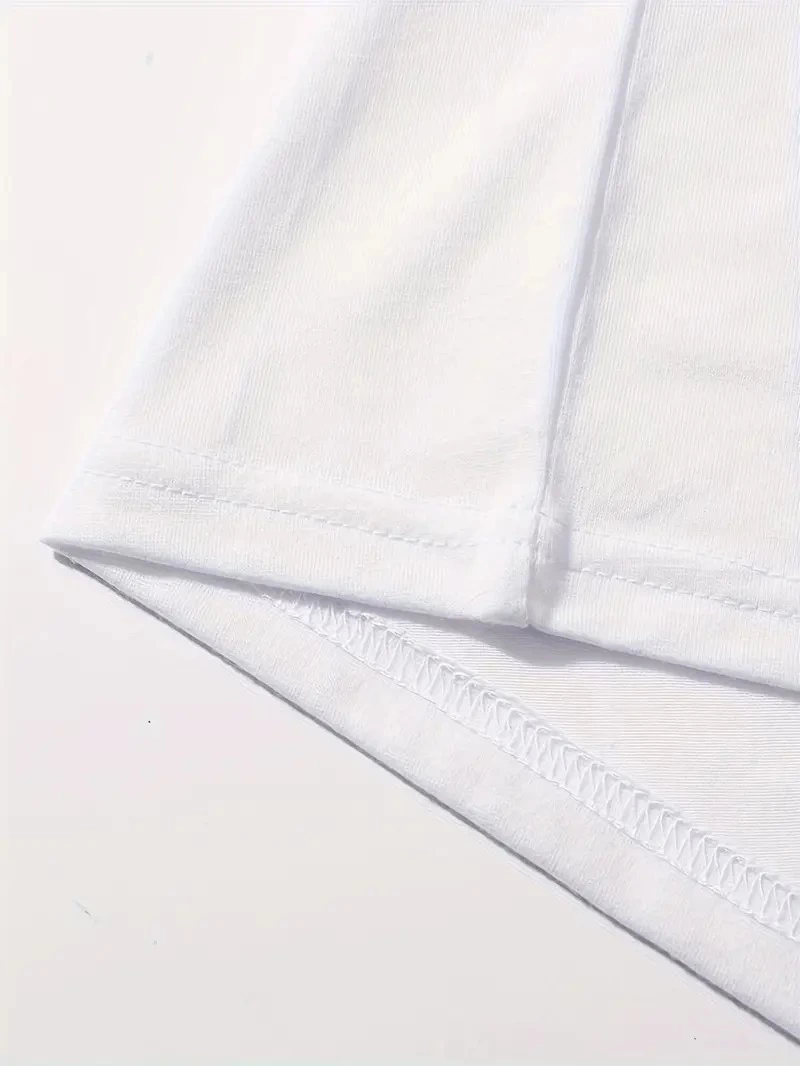 Kadın Brooklyn Baskılı Tişört Kısa Kol Bisiklet Yaka Oversize T-Shirt - Beyaz