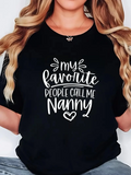 Kadın Kısa Kol Yazlık Tişört Bisiklet Yaka Baskılı Oversize T-Shirt - Siyah