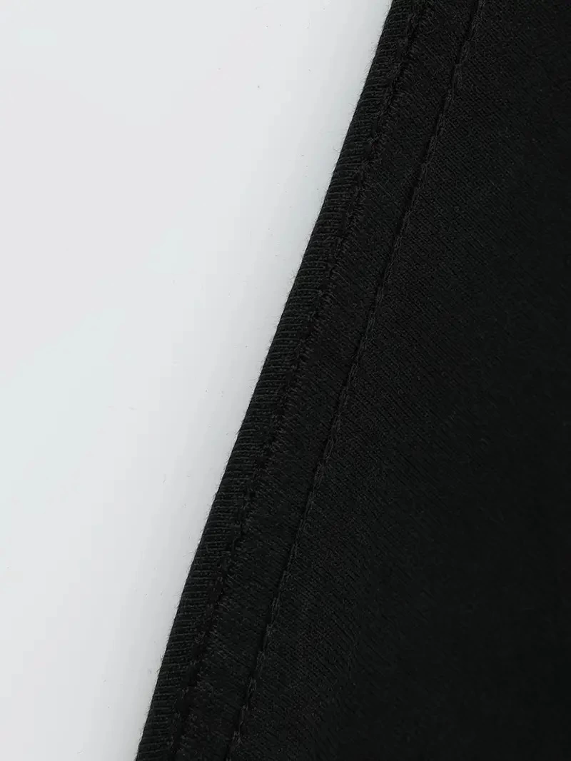 Erkek Baskılı Tişört Kısa Kol Bisiklet Yaka Oversize T-Shirt - - Siyah