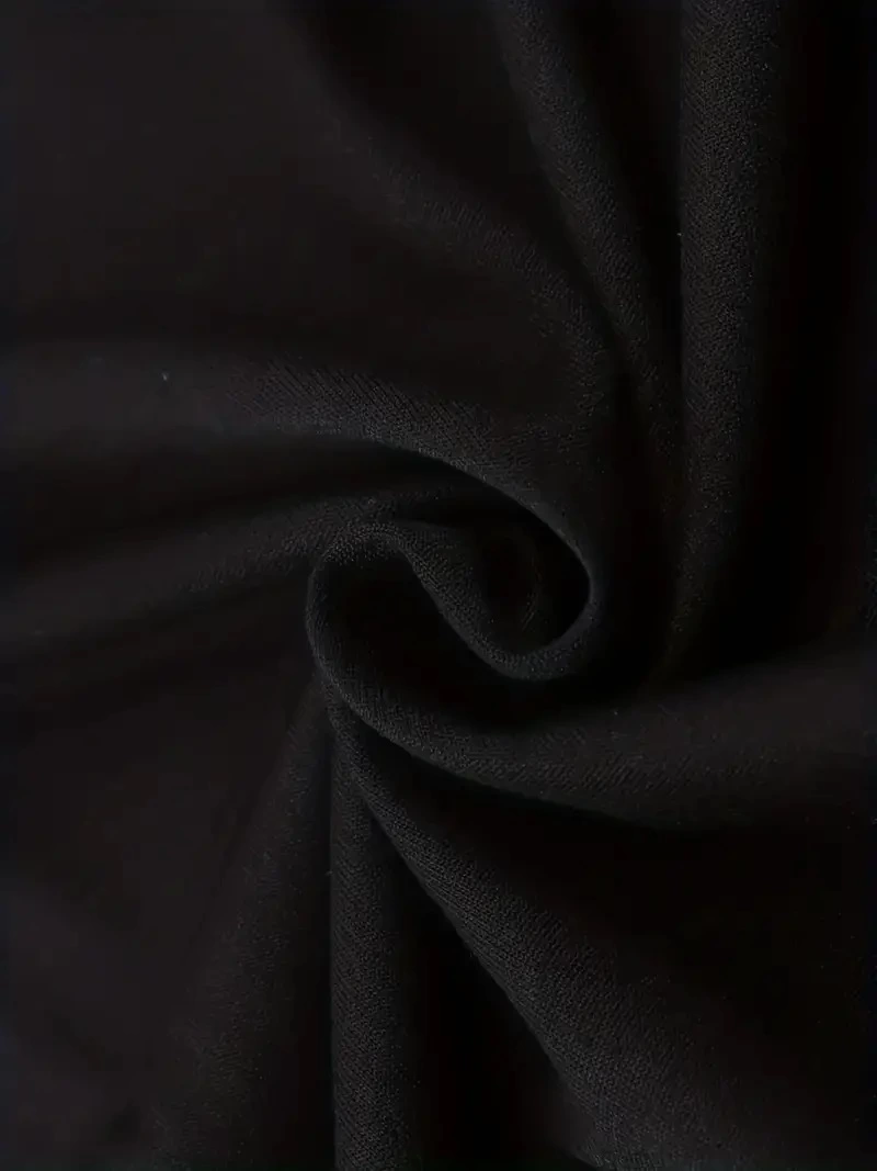 Erkek PERFECTLY Baskılı Tişört Bisiklet yaka yazlık Kısa Kol t-shirt - Siyah
