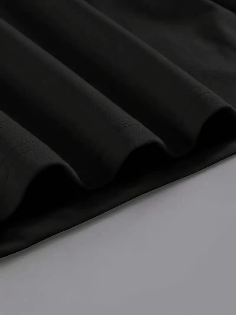 Kadın Brooklyn Baskılı Tişört Kısa Kol Bisiklet Yaka Oversize T-Shirt - Siyah