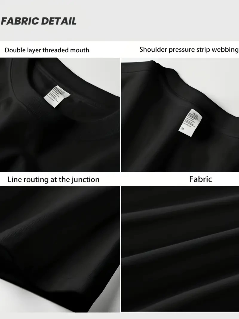 Kadın Kısa Kol Yazlık Tişört Bisiklet Yaka Baskılı Oversize T-Shirt - Siyah