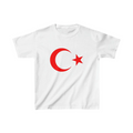 Çocuk Unisex Baskılı T-Shirt - Beyaz