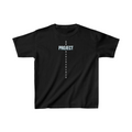 Çocuk Unisex Baskılı T-Shirt - Siyah