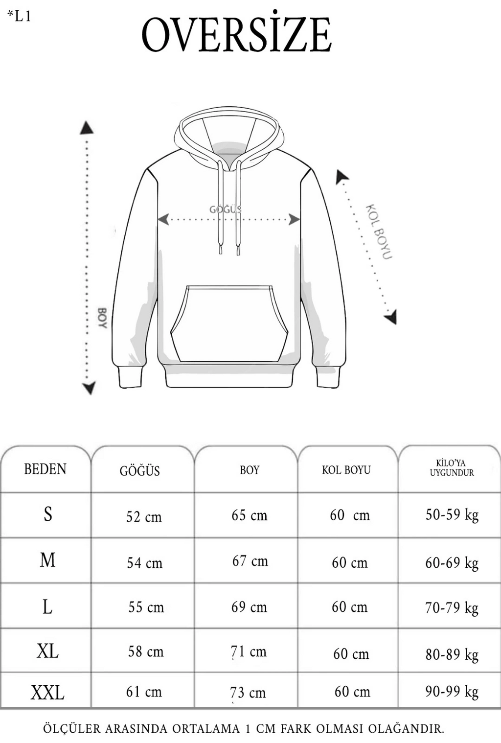 Erkek 3 İplik Pamuklu Kapüşonlu Cepli Hoodie Sweatshirt - Gri