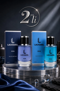 LACHAREL Icon ve Edge 2'li Erkek Parfüm Seti Eau De Parfum 2x50 ML