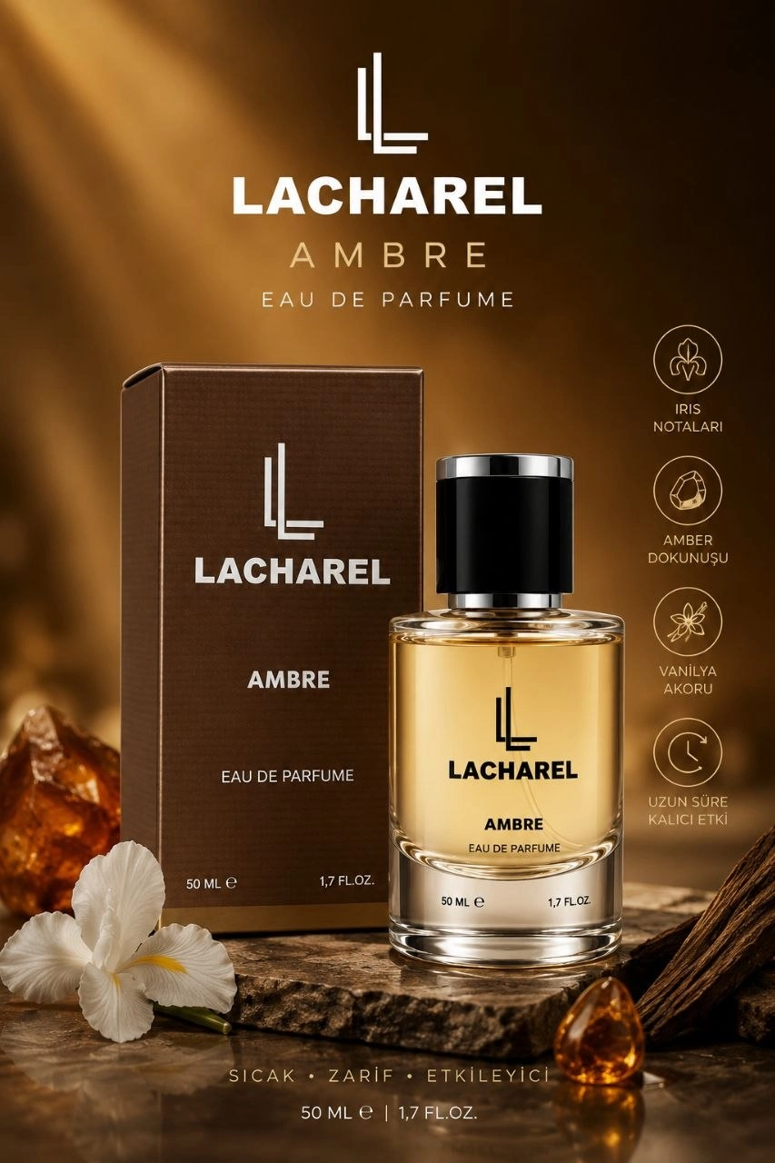 LACHAREL Intense ve Ambre 2'li Kadın Parfüm Seti Eau De Parfum 2x50 ML