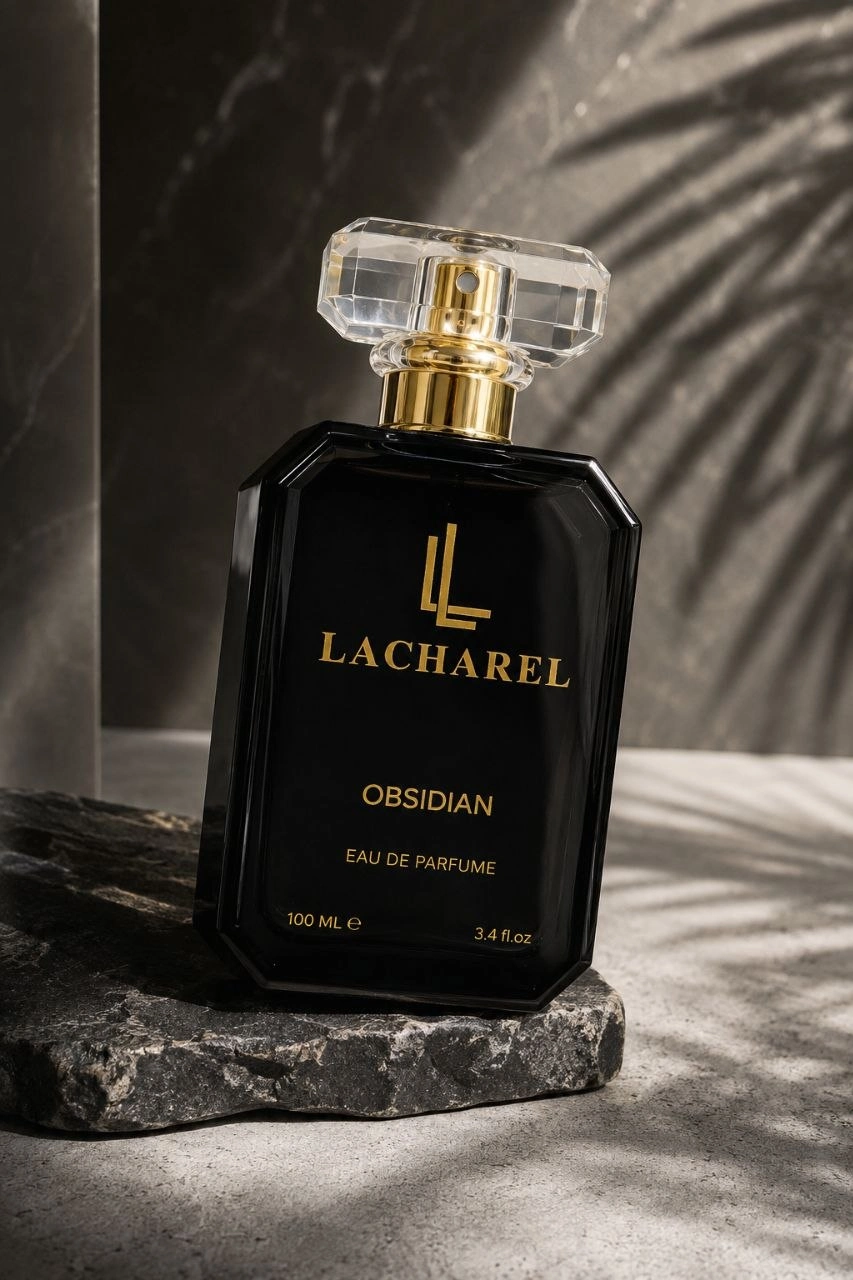 LACHAREL Obsidian Kadın Eau De Parfum 100 ML Siyah Orkide Amber Baharatlı Odunsu Parfüm