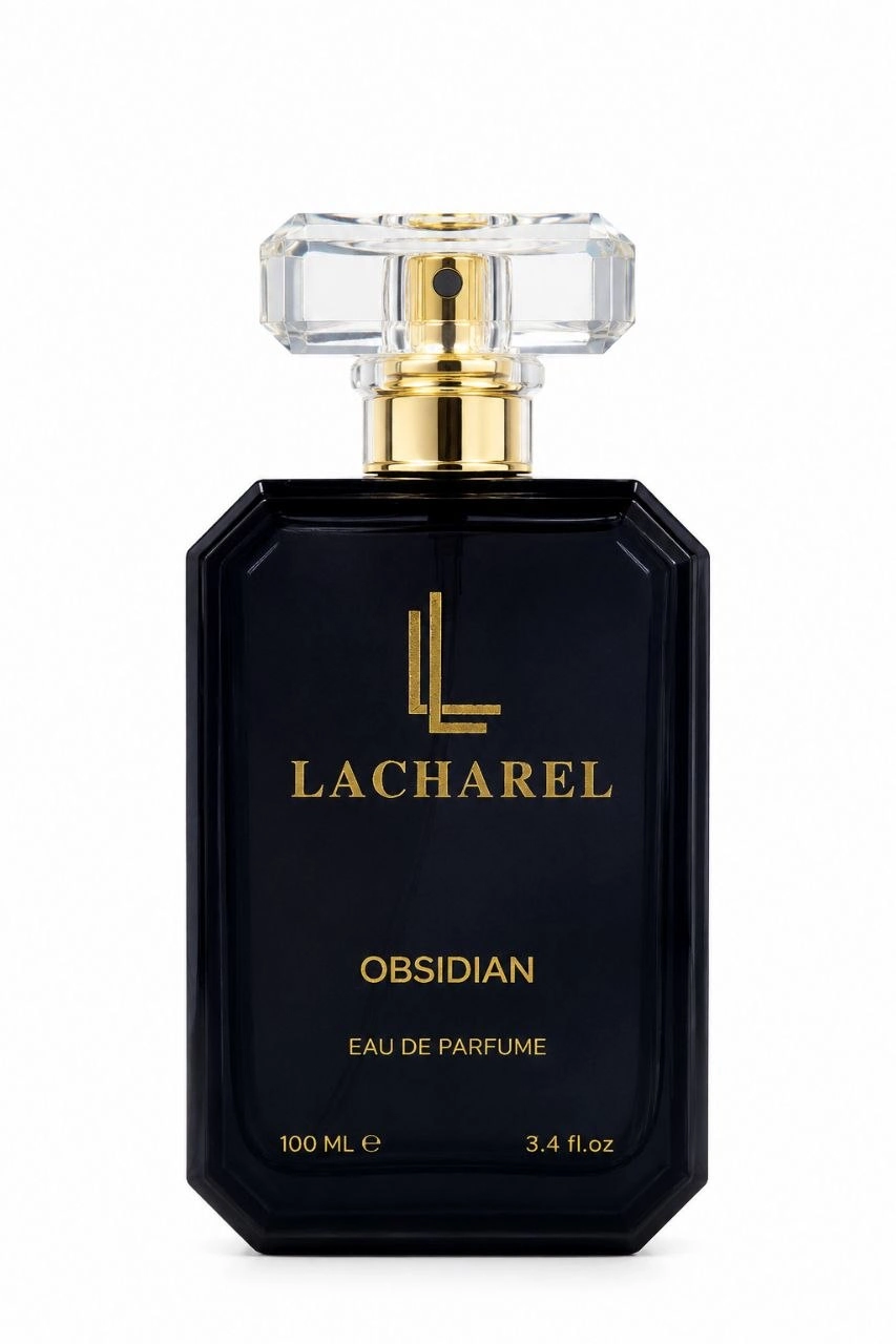 LACHAREL Obsidian Kadın Eau De Parfum 100 ML Siyah Orkide Amber Baharatlı Odunsu Parfüm