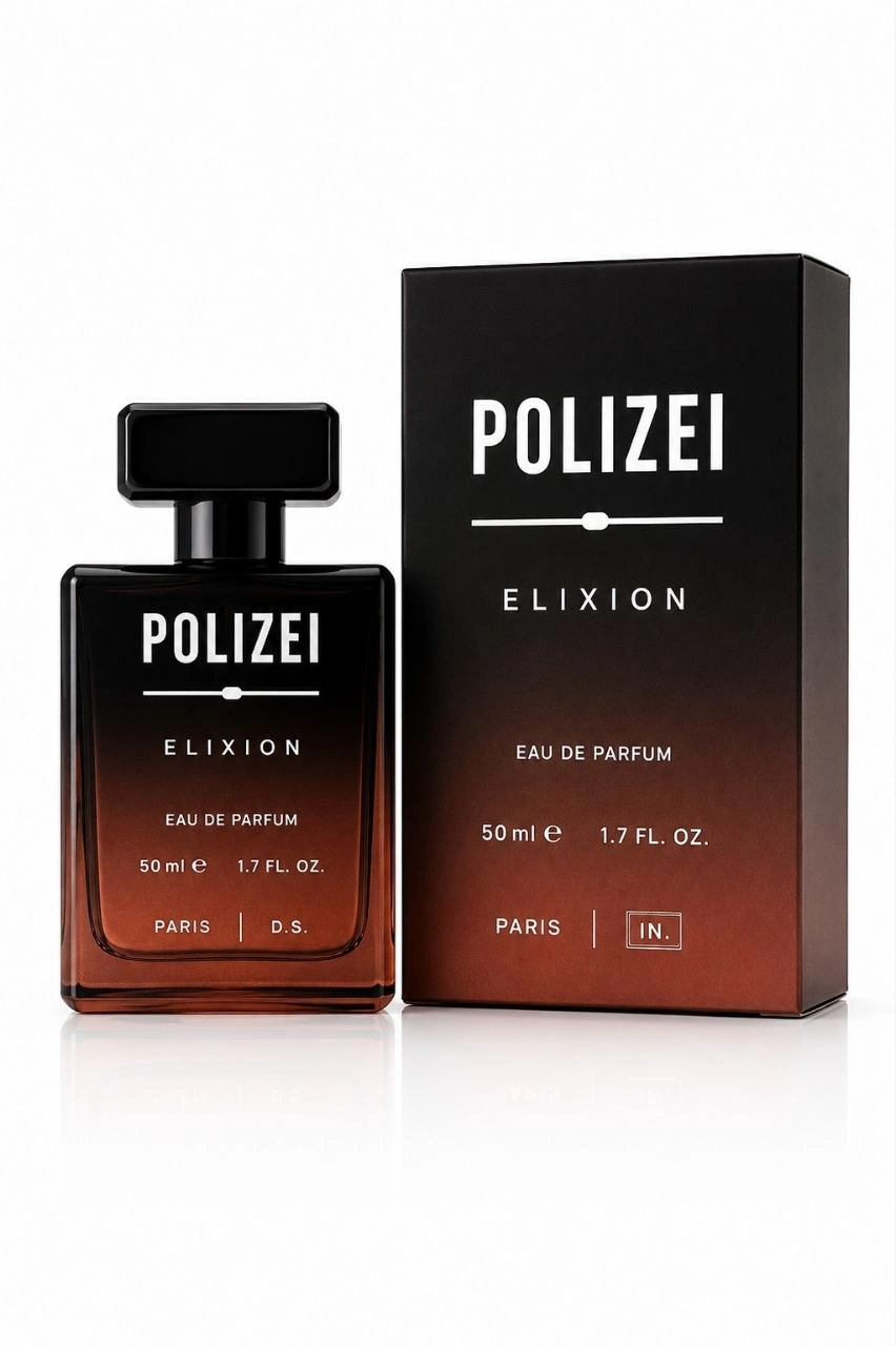 Polizei Elixion Erkek Parfüm EDP 50 ML Kalıcı Oryantal Yoğun Koku