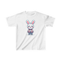 Unisex Çocuk Baskılı T-Shirt - Beyaz