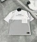 ERKEK Tişört Torba Cepli Parçalı Kısa Kol T-Shirt - Gri